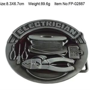 New electrician belt Buckle Choose Style